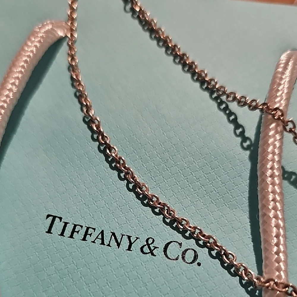 Tiffany & Co. Silver Heart Key Pendant Necklace - Picture 5 of 9